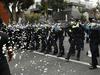 Bus driver attacked cops during wild anti-lockdown rally