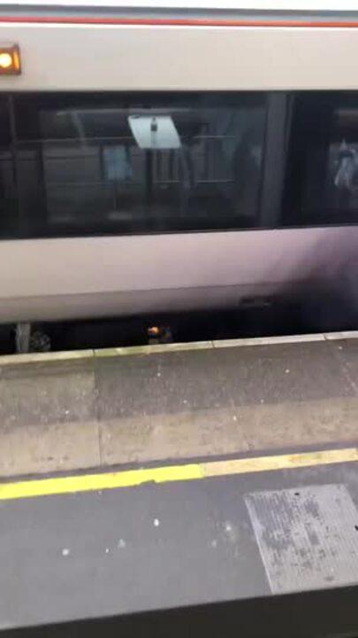 Gatwick Station Evacuated as Train Catches Fire