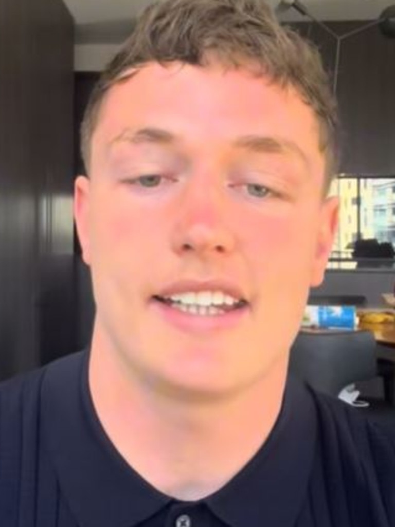 Kyle Hunt jumped online to defend himself. Picture: TikTok/KyleHunt