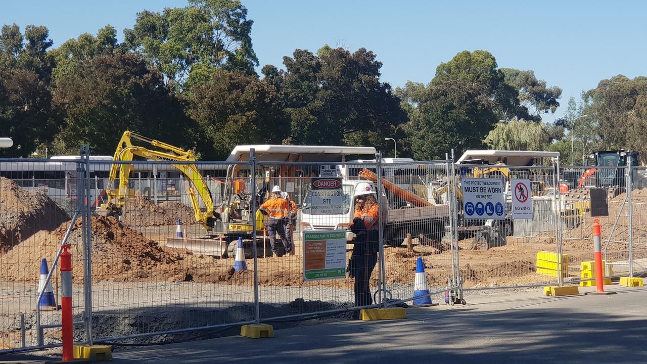 Paradise O-Bahn car park well underway | The Advertiser