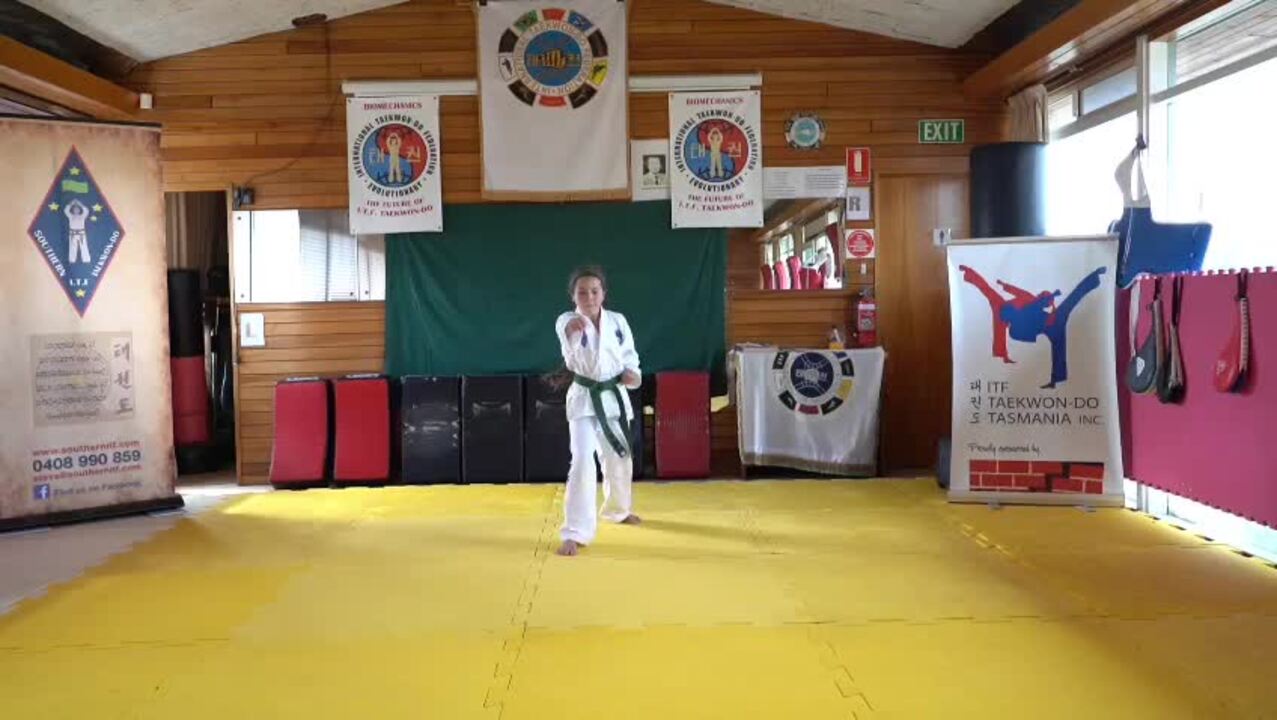Young Tasmanian Taekwon-Do headed for National Championships in New Zealand