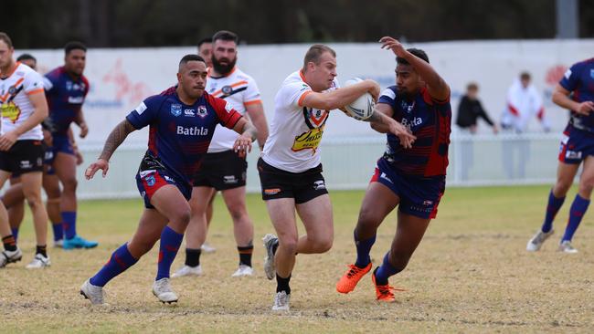 The Oaks Tigers fullback Daniel Smith. Picture: Steve Montgomery