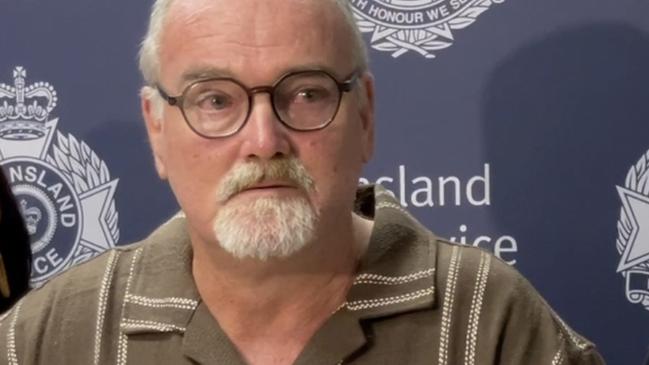 The family of Mackay man John Patrick Hackett, 67,  make an emotional appeal for public help in a murder investigation after he was found in his Gold St unit following a welfare check.