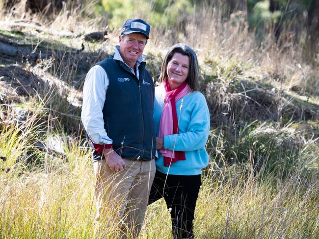 Farming for the Future project, Pip and Norm Smith on Glenwood Merinos at Wellington, NSW. Pictures: Rachael Lenehan