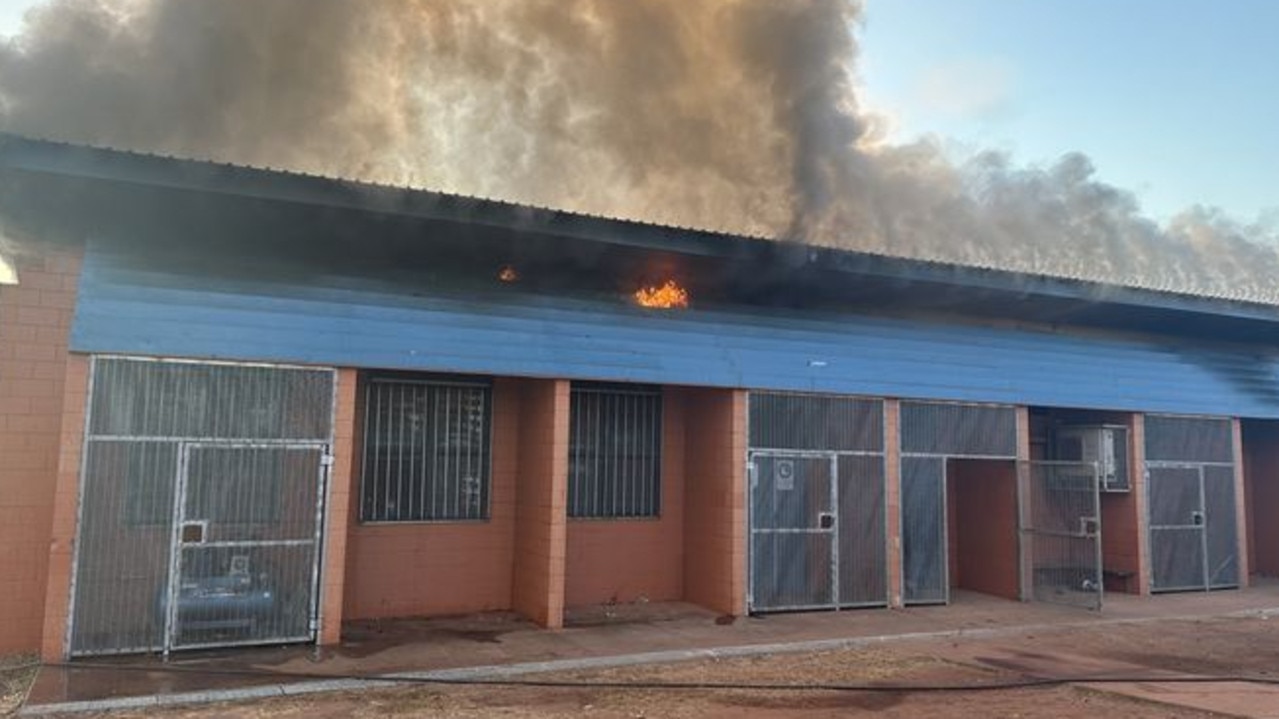 Significant fire at trade training centre in Wadeye.