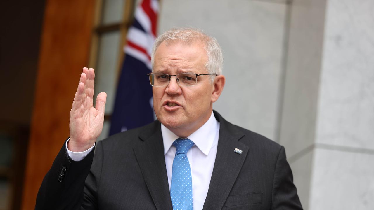 Prime Minister Scott Morrison said the bill was ‘standard practice’ and common sense. Picture: NCA NewsWire / Gary Ramage