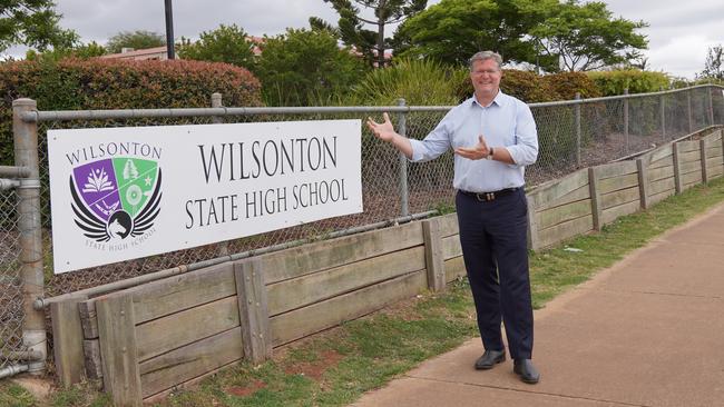 Trevor Watts at Wilsonton State High School.