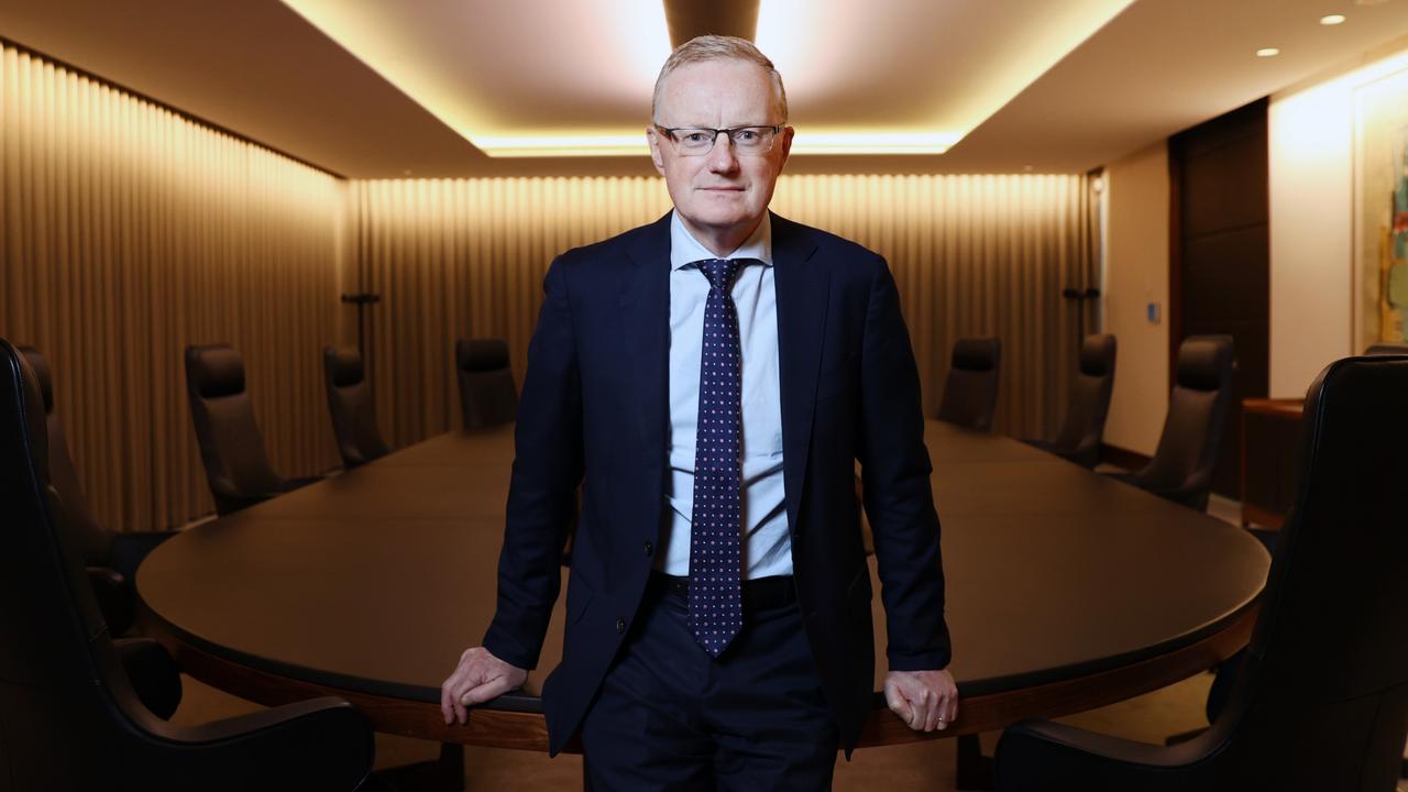 RBA governor Philip Lowe has been acting aggressively with the cash rate. But could all this spark a recession or is there a method to the rate hikes? Picture: Richard Dobson