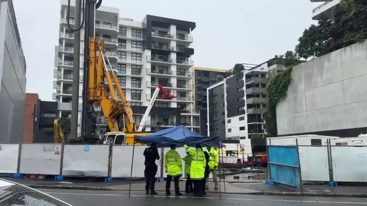 Person critically injured at inner-Brisbane worksite