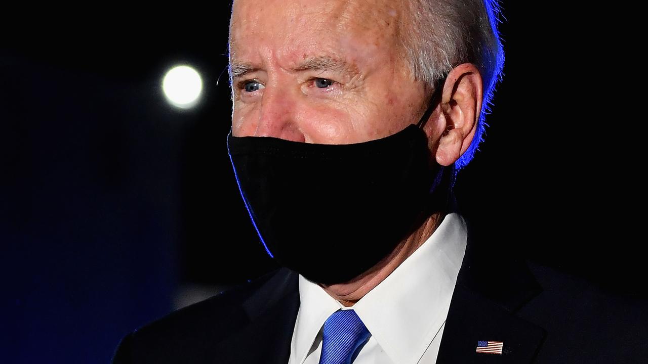 We think Joe Biden is the favourite in Nevada, but data is sparse. Picture: Angela Weiss/AFP