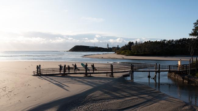 Arrawarra Beach and the creek are rated among the jewels in the crown on the Coffs Coast, but residents say access to the beach is a challenge. Picture: Supplied