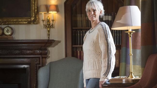 Judy Murray at Cromlix House, Dunblane, the home bought for her by son, Andy Murray. Picture: Jeff Holmes/PA Wire