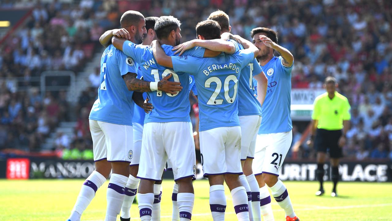 Man City celebrates Premier League title in style