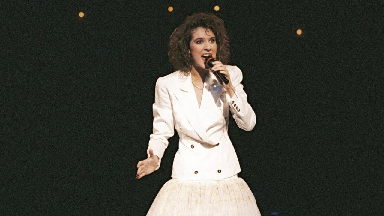 Celine Dion singing the winning song at the 1988 Eurovision Song Contest. Picture: YouTube