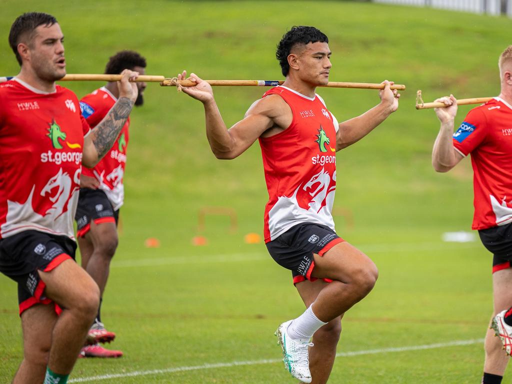 Viliami Fifita is set for a big rookie season at St. George Illawarra Dragons in 2024. Credit: Supplied