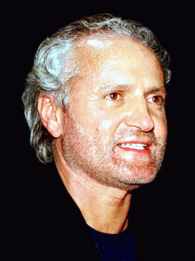 Fashion designer Gianni Versace in 1997.