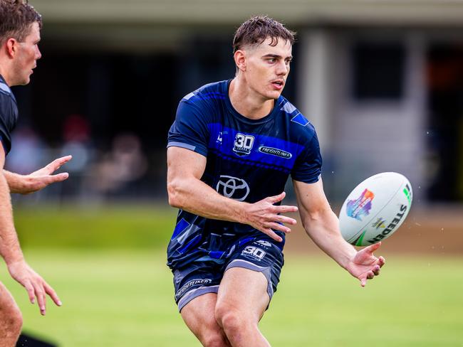 North Queensland Cowboys player Tom Duffy during pre-season training. Picture: Alix Sweeney / North Queensland Cowboys.