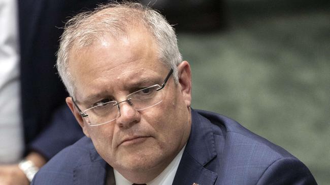 Prime Minister Scott Morrison should call for a hard line two week shutdown. Picture: Gary Ramage