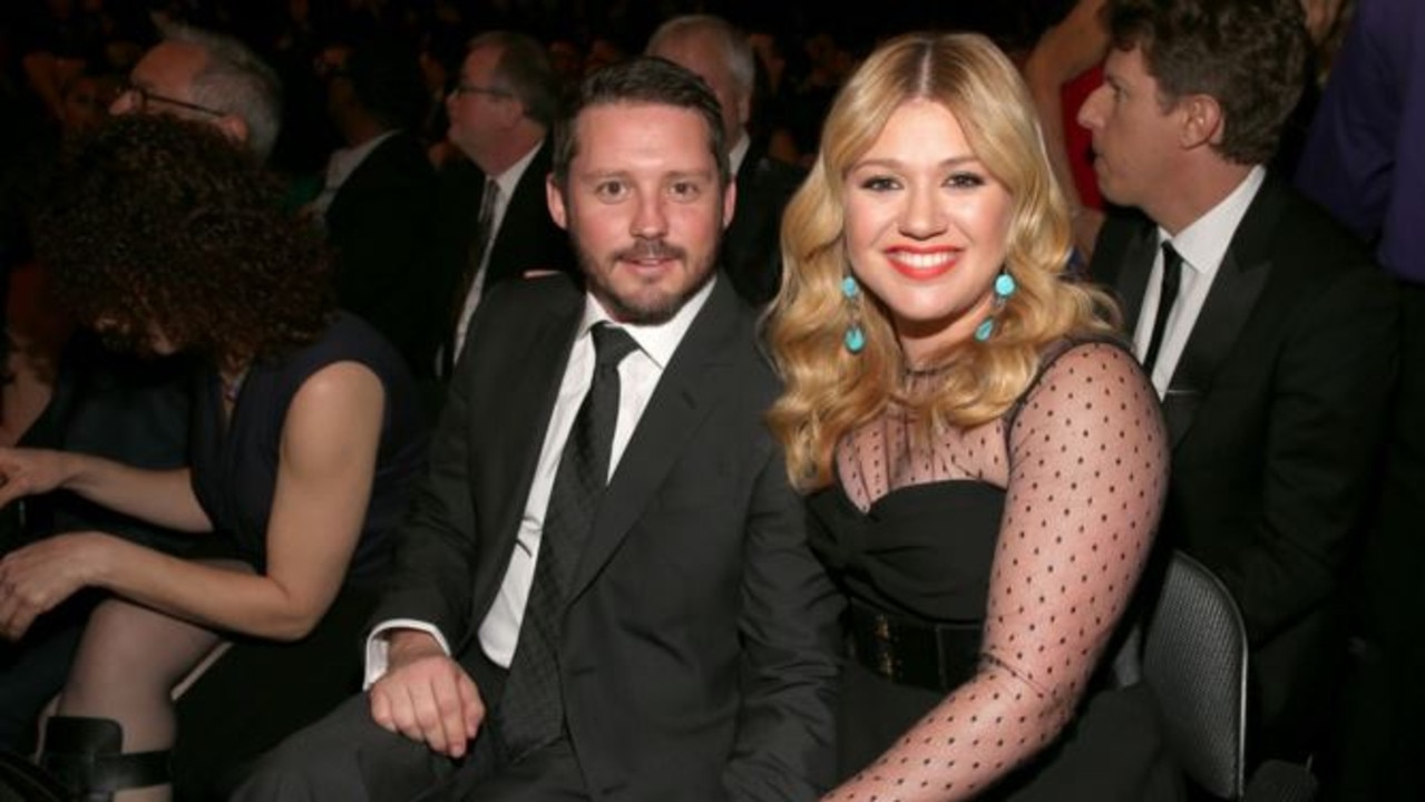 Brandon Blackwell and Kelly Clarkson.