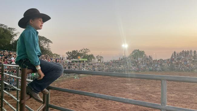 Action from the Noonamah Rodeo. Picture: Zizi Averill