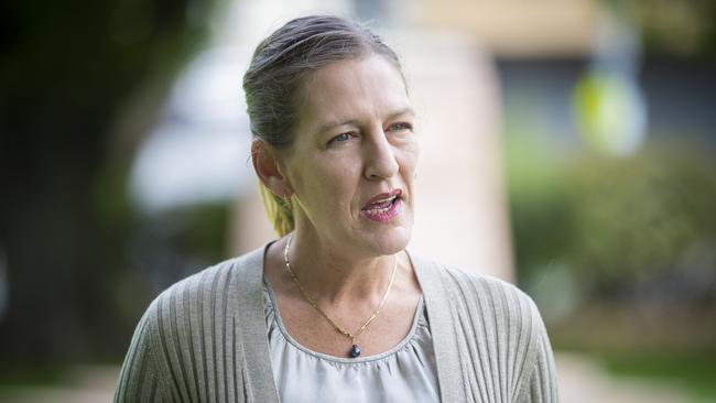 Green leader Cassy O’Connor took Labor to task over its backing of the legislation. Picture: Richard Jupe