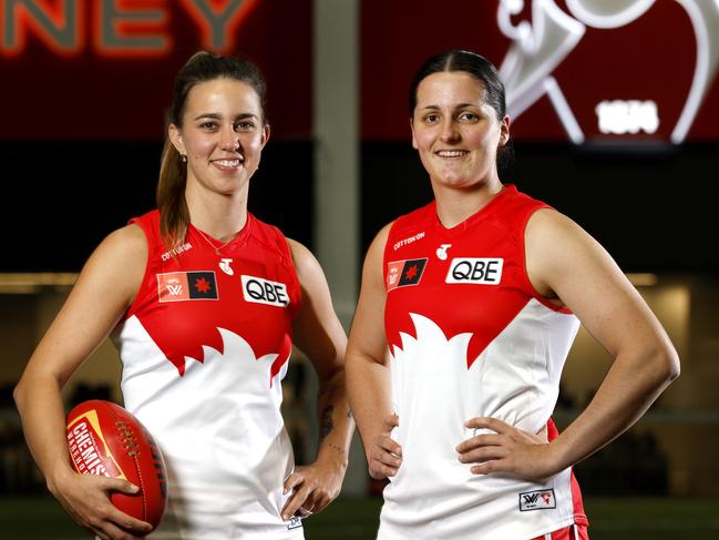 Swans name star recruits as AFLW co-captains