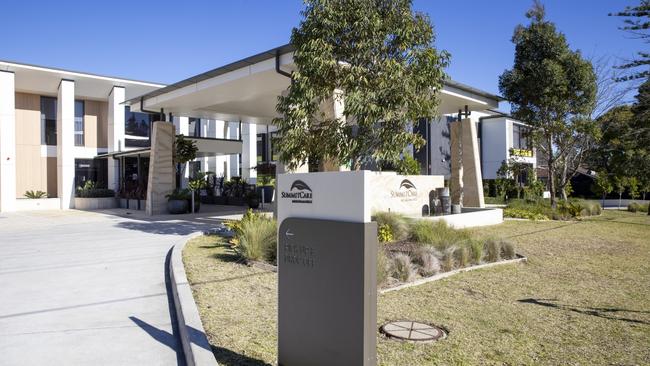 The SummitCare aged care facility in Baulkham Hills. Picture: Getty Images