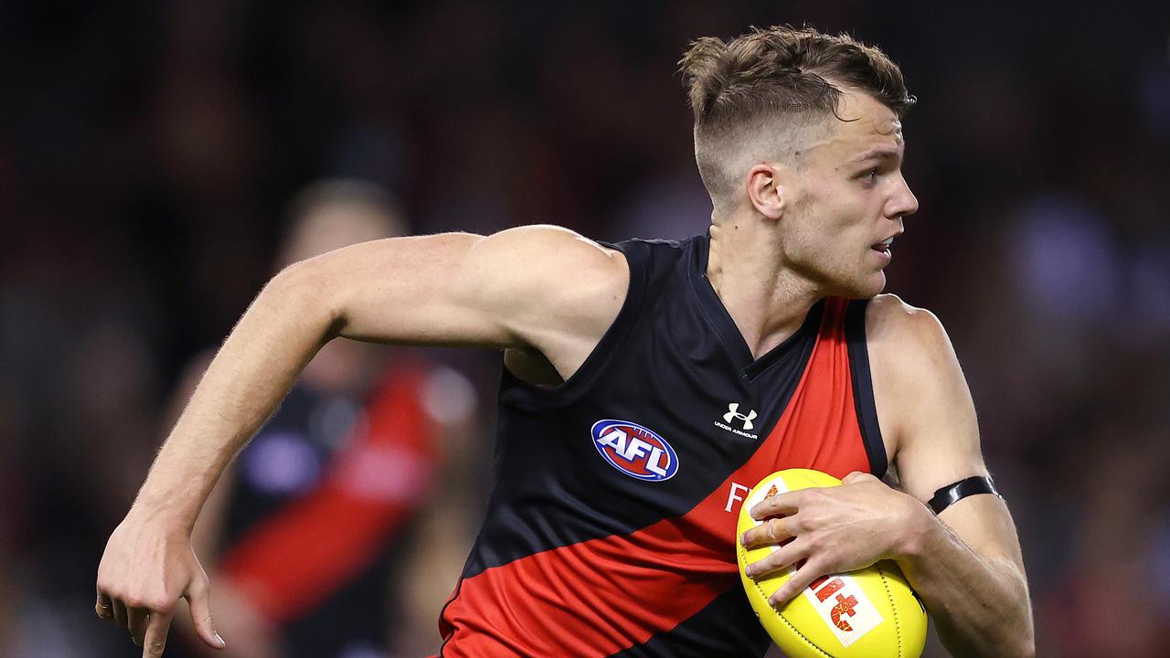 Jordan Ridley was one of the best against St Kilda. Photo: Michael Klein