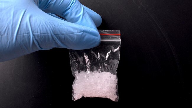 A commercial quantity of meth.