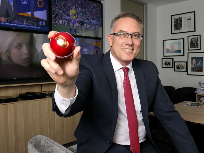 Foxtel CEO Patrick Delany said Foxtel is preparing to launch a “Netflix of sport” offering. Picture: James Croucher