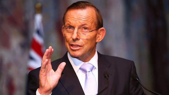 Tony Abbott says: ‘That’s a marketing ploy, calling it a cabinet. The national cabinet is a co-ordinating committee at best.’ Picture: Getty Images