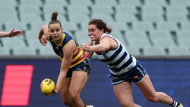 Meghan McDonald has gone from strength to strength this pre-season. Picture: Getty Images