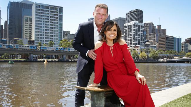 Today Show hosts Karl Stefanovic and Lisa Wilkinson. His divorce is unlikely to bother any of his viewers. (Pic: Andrew Tauber)