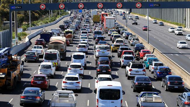 A nightmare airport commute often awaits on the Tulla. Picture: Mark Stewart