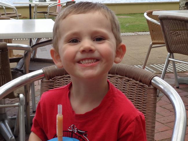 NOT FOR ONLINE BEFORE MIDNIGHT .... New photo of William Tyrrell, released by police. Not for online before midnight.