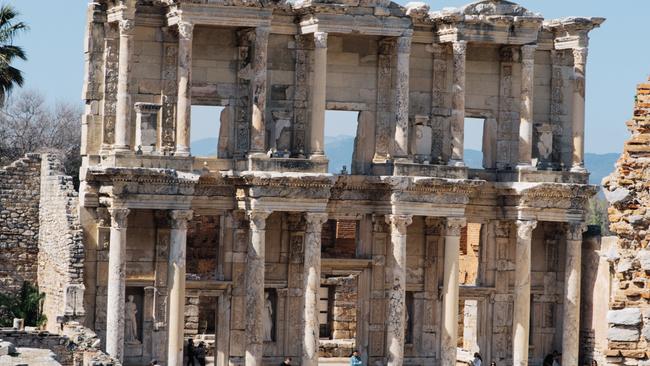 The Library of Celsus in Ephesus. Picture: Thomas Gravanis.