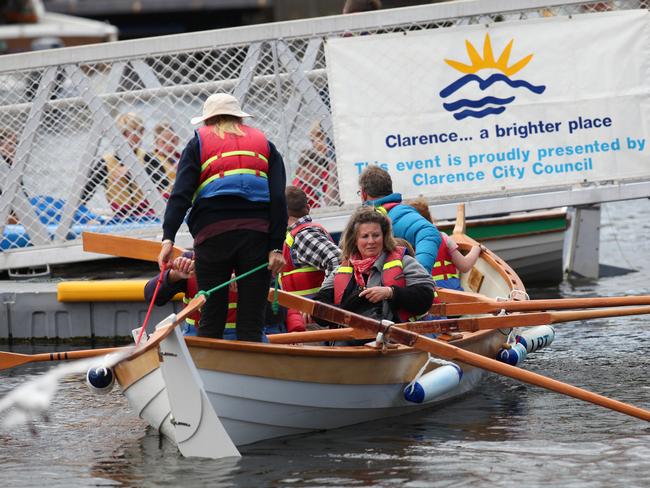 The annual Clarence Council's Seafarers festival is held at the Bellerive Boardwalk. (L-R) PIC: MATT THOMPSON