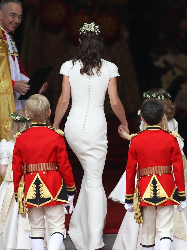 Images of Pippa Middleton’s bottom were shown around the world. Picture: Chris Jackson/Getty Images.