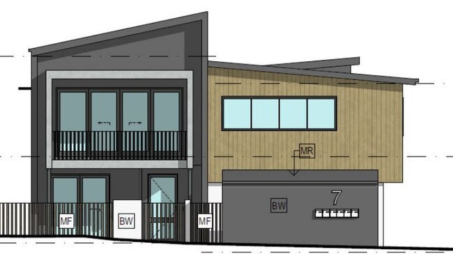 A development application has been lodged with City of Coffs Harbour for the construction of six two-storey townhouses at 7 Bonville St. Image: Casa Koala