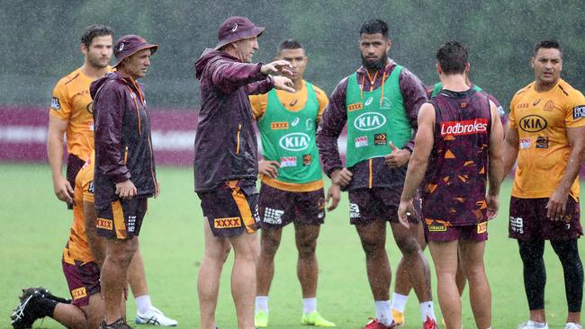 Brisbane Broncos training at Red Hill. John Cartwright. 18 February 2021 Red Hill Picture by Richard Gosling