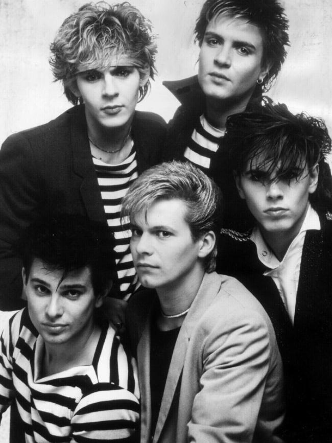 Duran Duran at the peak of their early 80s fame.