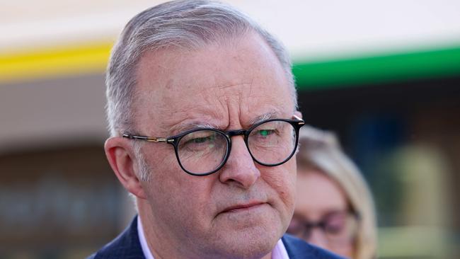 Anthony Albanese on Sunday. Picture: Colin Murty