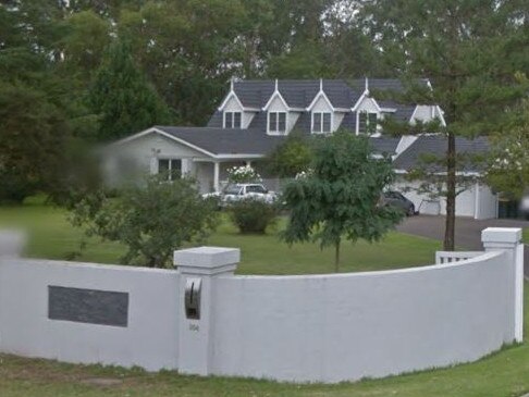 The Cobbitty property in Sydney’s south west Picture: Google Maps