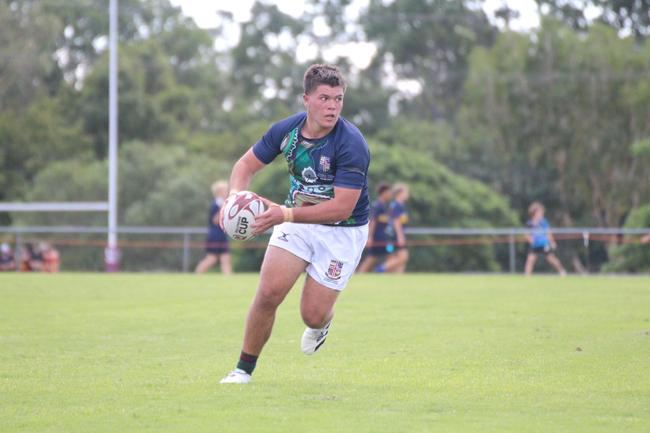 Ballymore Cup rugby action at the Albany Creek Brumbies Junior Rugby Union Club on Friday, April 12, 2024.