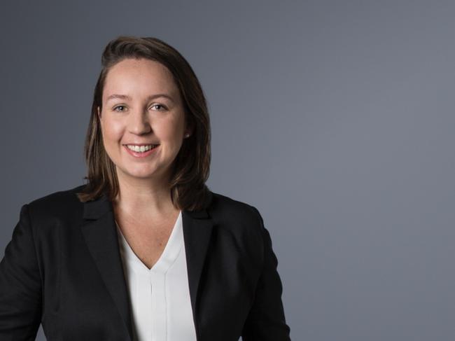 Jane Buncle, 33, of Manly, a barrister who dropped out of the Liberal preselection race earlier this year. Picture: Supplied