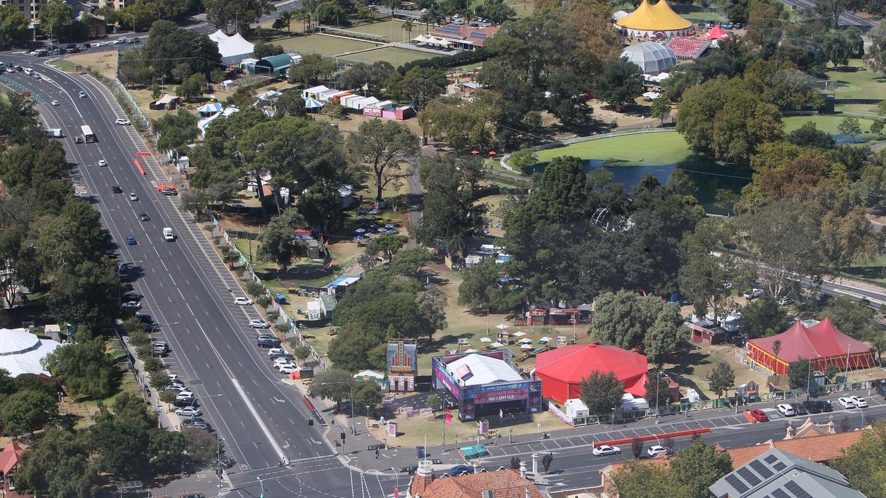 The Garden of Unearthly Delights is massive. Picture: Emma Brasier