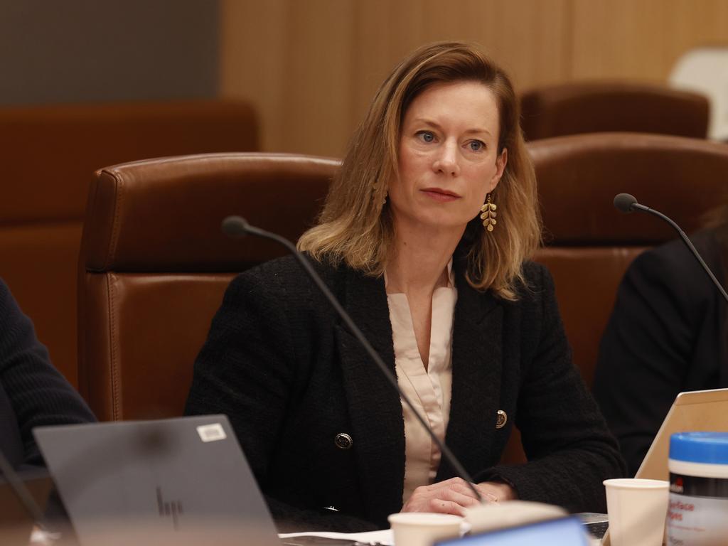 Rebecca White Labor member for Lyons. Commission of inquiry committee hearing. Picture: Nikki Davis-Jones