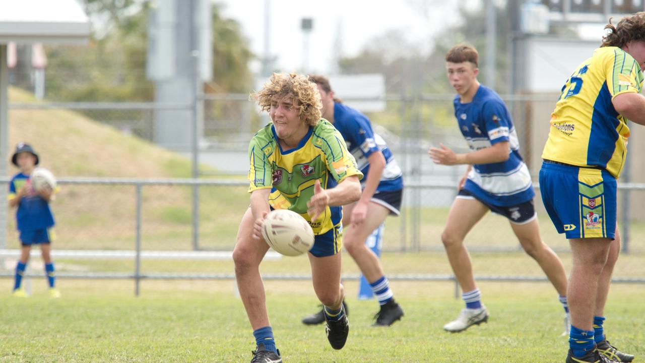 Tanner Quattromani in the Wanderers and Brothers clash in the RLMD U17s semi final, August 21, 2021. Picture: Marty Strecker