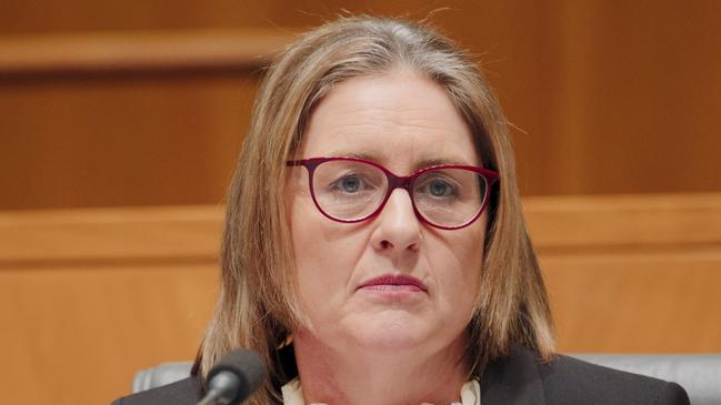 CANBERRA, AUSTRALIA, NewsWire Photos. SEPTEMBER 6, 2024: The Hon Jacinta Allan MP at the National Cabinet meeting in the  Committee Room at Parliament House in Canberra. Picture: NewsWire / David Beach