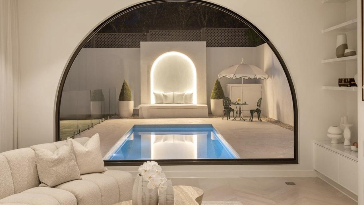 Zena Kaddour of House of K’dor said the semi-circular window overlooking the pool was her favourite feature.